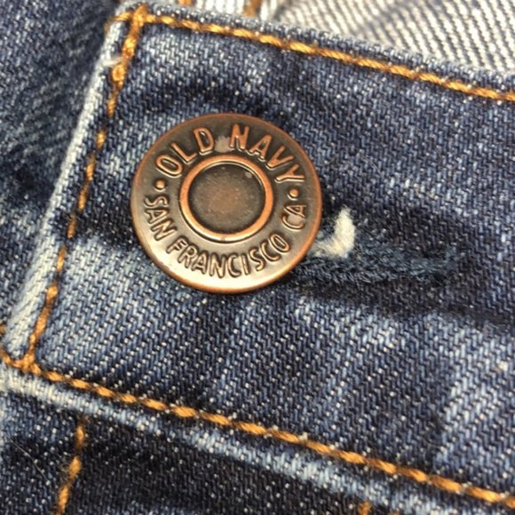 LIKE NEW OLD NAVY ORIGINAL MID-RISE SLIM STRAIGHT JEANS 4/27x29 ⭐ - Picture 4 of 10